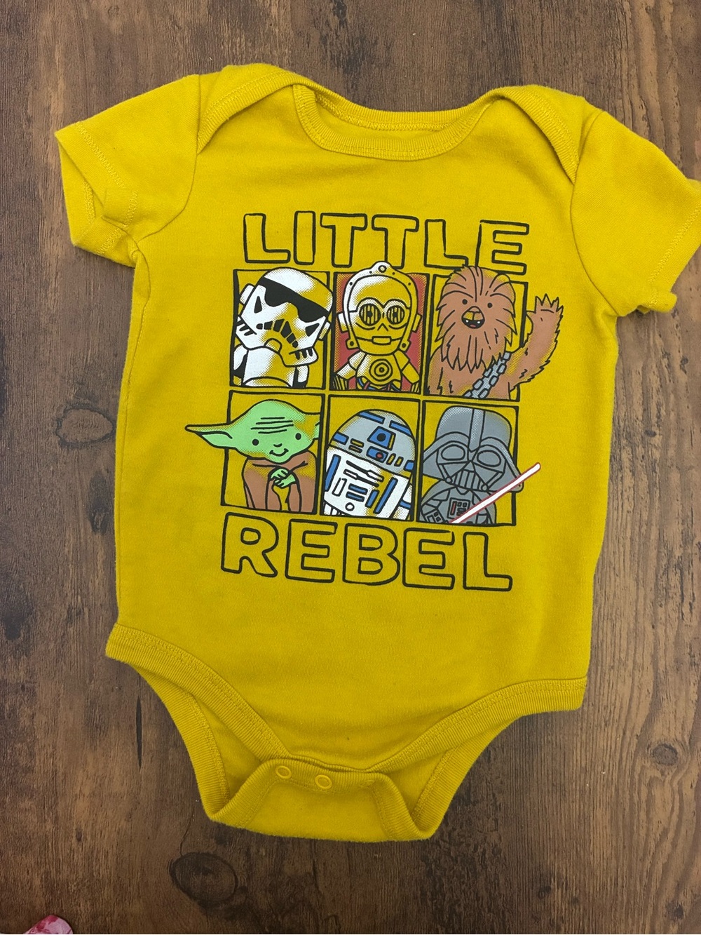 Star Wars "Little Rebel" Baby One-Piece